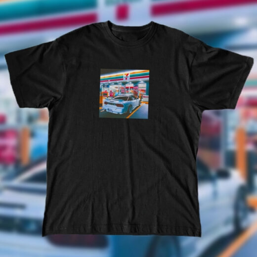Футболка PrintBro Nissan 180SX Чорна