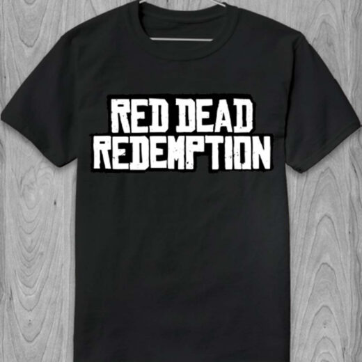 Футболка PrintBro Red Dead Redemption Logo PG05680 Чорний