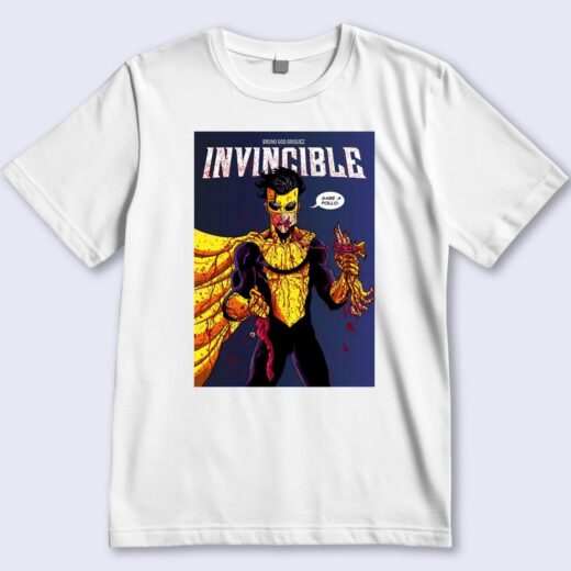 Футболка PrintBro Invincible Непереможний закривавлень Марк PG09296