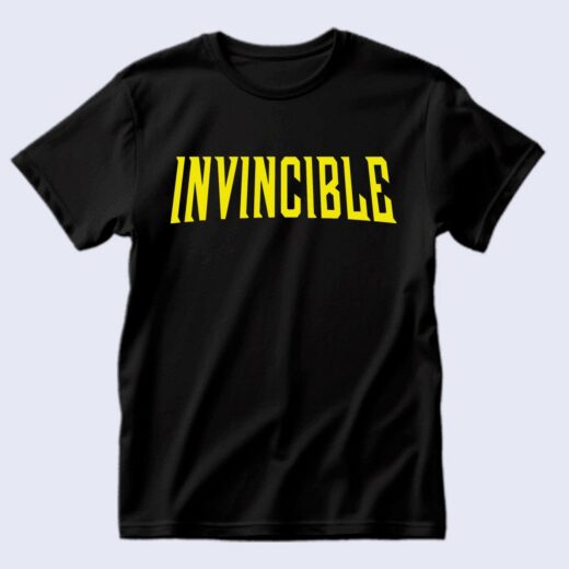 Футболка PrintBro Invincible Непереможний лого PG09295 Чорний