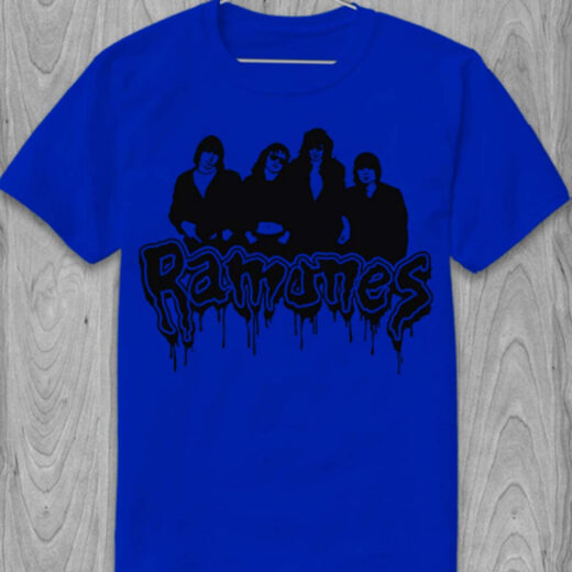 Футболка PrintBro Ramones logo PG05950 Синій