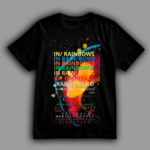 Футболка PrintBro Radiohead сьомий студійний альбом "In Rainbows"