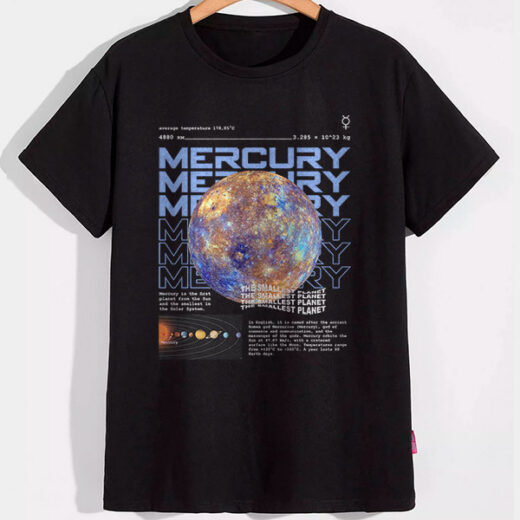 Футболка PrintBro Mercury PG07492 Чорний