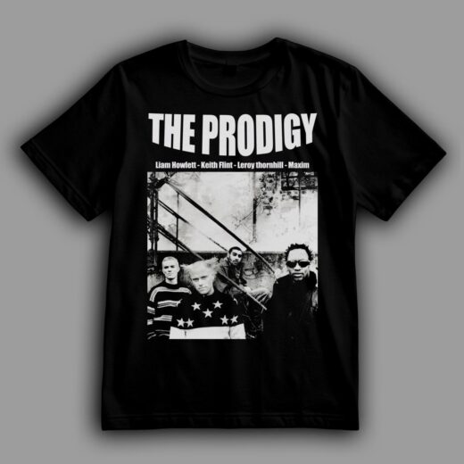 Футболка PrintBro The Prodigy основний склад гурту PG09400