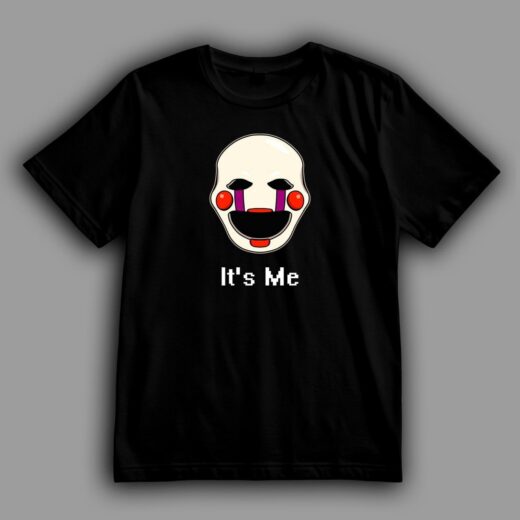 Футболка PrintBro ФНАФ (FNaF) маріонетка The Marionette PG09274 Чорний