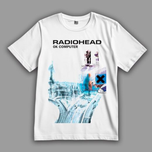 Футболка PrintBro Radiohead Ok computer PG09466