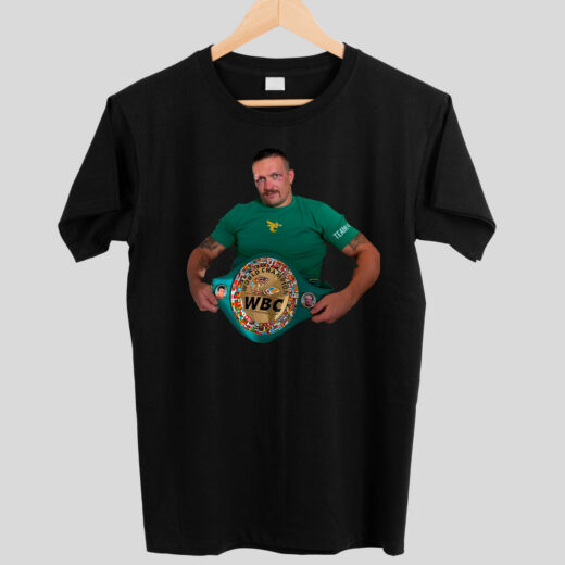Футболка PrintBro Олександр Усик World champion PG065731 Чорний