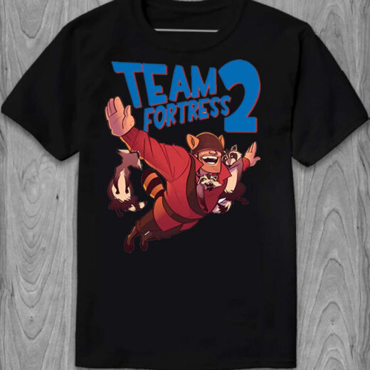 Футболка PrintBro Team Fortress 2 PG05769 Чорний