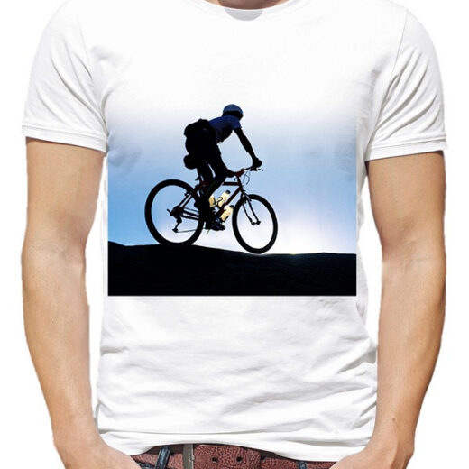 Футболка PrintBro чоловіча "Cycling" PG00909 goodreclama Білий