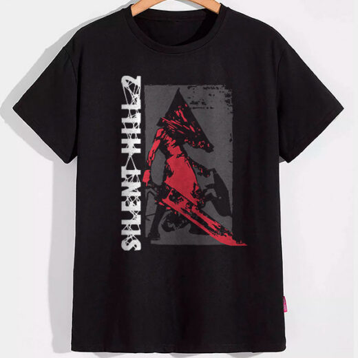 Футболка PrintBro чоловіча Silent Hill Pyramid Head PG07978 Чорний