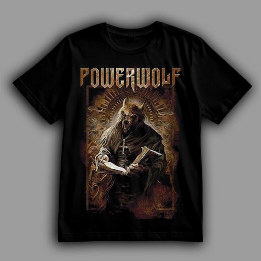 Футболка PrintBro Powerwolf: Громовий священик goodreclama