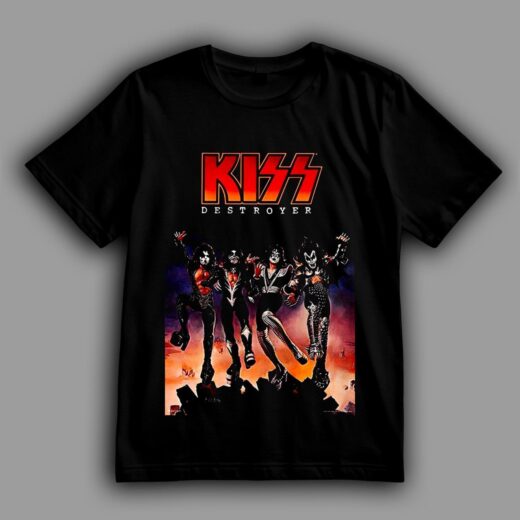 Футболка PrintBro Kiss "Destroyer"