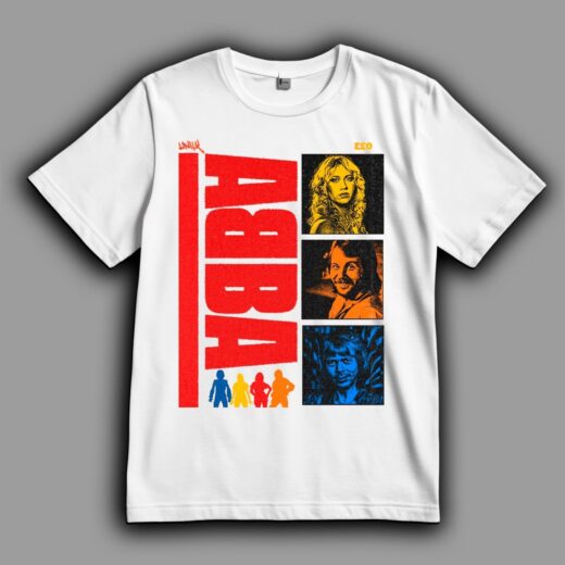 Футболка PrintBro ABBA зірки 80-х PG09592