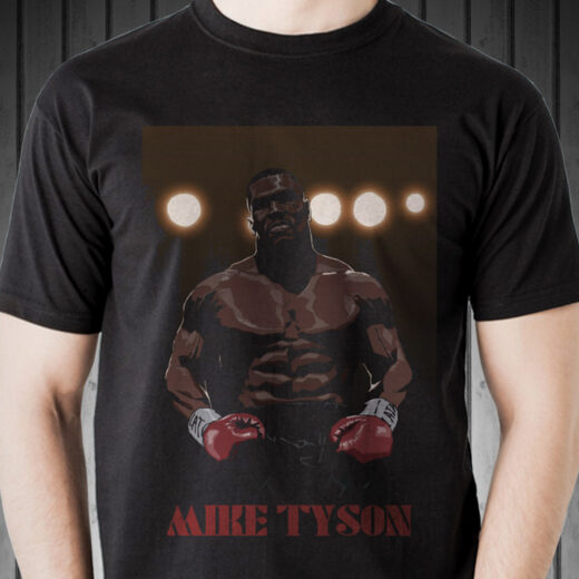 Футболка PrintBro чоловіча Mike Tyson PG02701 goodreclama Чорний