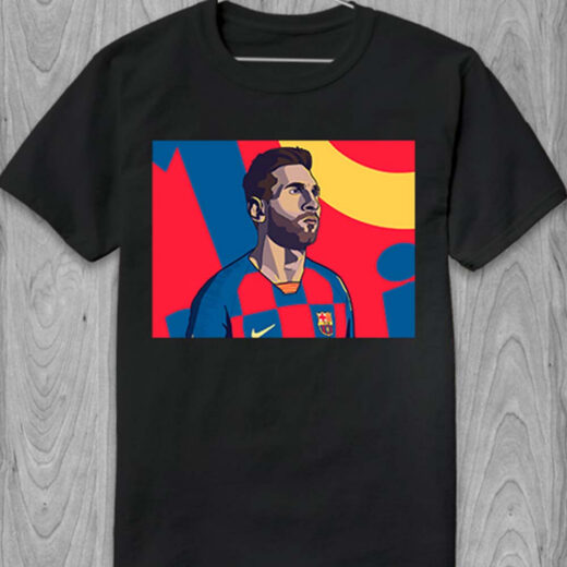 Футболка PrintBro Leo Messi PG02885 Жовтий