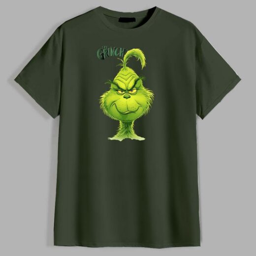 Футболка PrintBro чоловіча The Grinch PG07879 Хакі (Khaki)