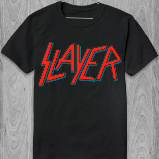 Футболка PrintBro Slayer logo PG05927 Чорний