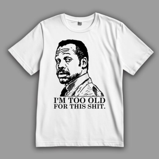 Футболка PrintBro I'm too old for this shit PG11234 goodreclama