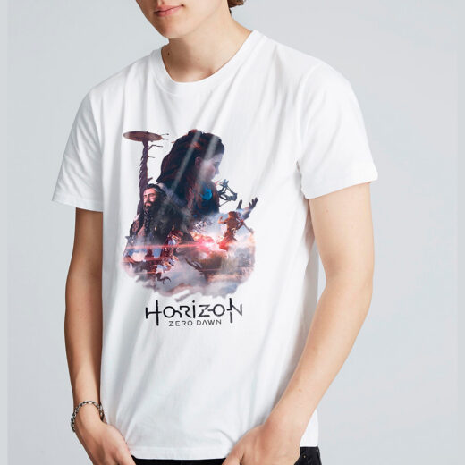 Футболка PrintBro Horizon Zero Dawn: Зов давніх племен PG07247 Чорний