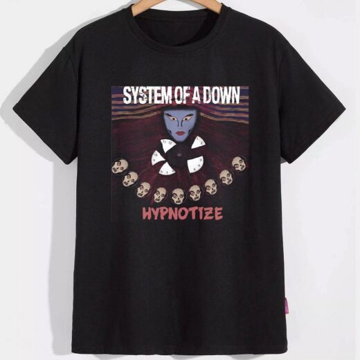 Футболка PrintBro System of a Down Hypnotize PG07117 Чорний