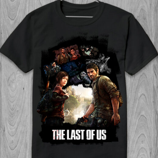 Футболка PrintBro The Last of Us II Poster PG05688 Чорний
