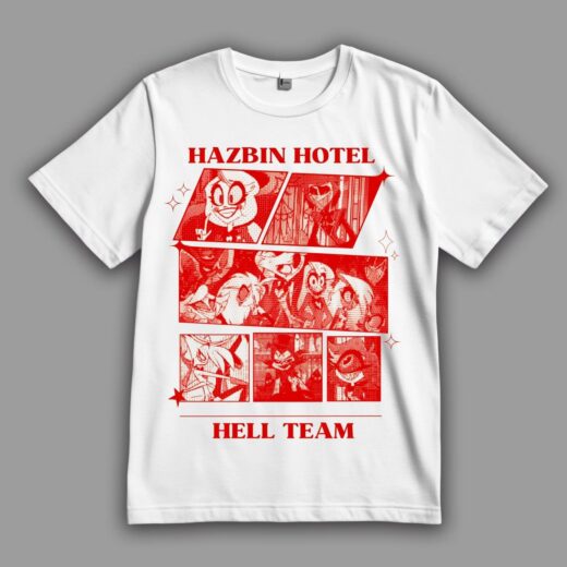 Футболка PrintBro Hazbin Hotel Hell Team PG11162