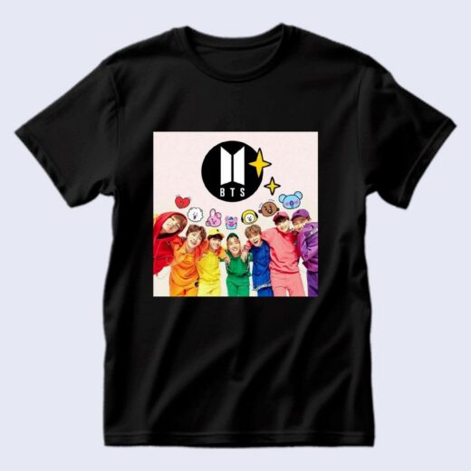 Футболка PrintBro BTS - наймиліший K-pop гурт PG09393
