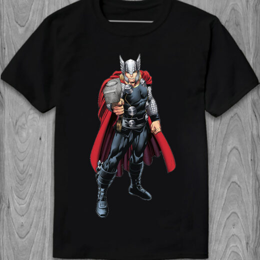 Футболка PrintBro чоловіча Thor Тор PG02054 Чорний