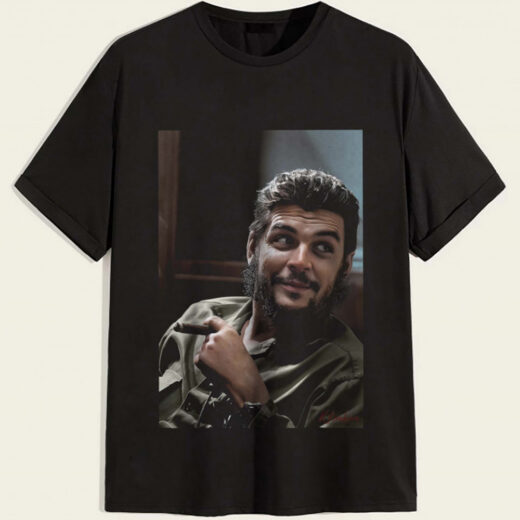 Футболка PrintBro Ернесто Че Гевара з сигарою PG03228 goodreclama Чорний
