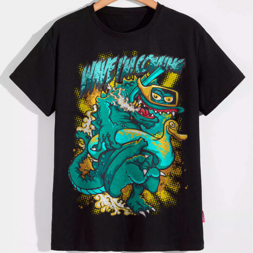 Футболка PrintBro Wave I`m coming PG06700 goodreclama Чорний