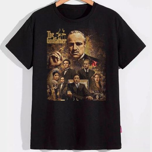 Футболка PrintBro чоловіча The Godfather PG07947 Чорний