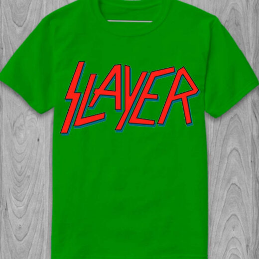 Футболка PrintBro Slayer logo PG05927 Зелений