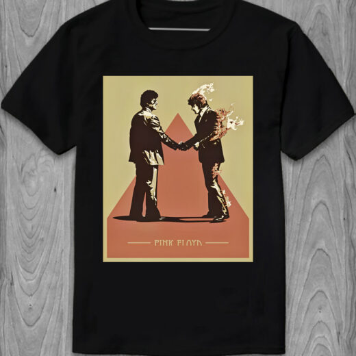 Футболка PrintBro Pink Floyd Wish You Were Here PG04289 Чорний