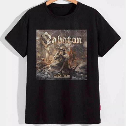 Футболка PrintBro Sabaton The Great War PG07105 Чорний