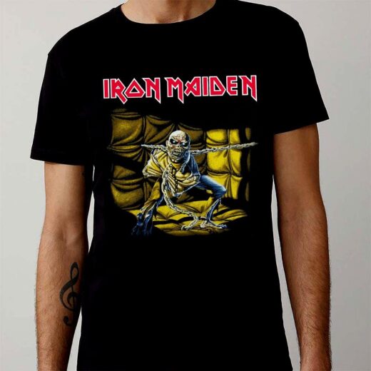 Футболка PrintBro Iron maiden PG0713 Чорний
