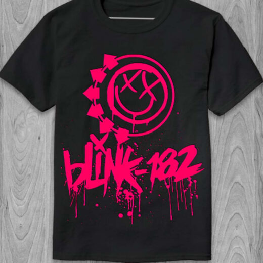 Футболка PrintBro Blink-182 logo PG05935 Чорний