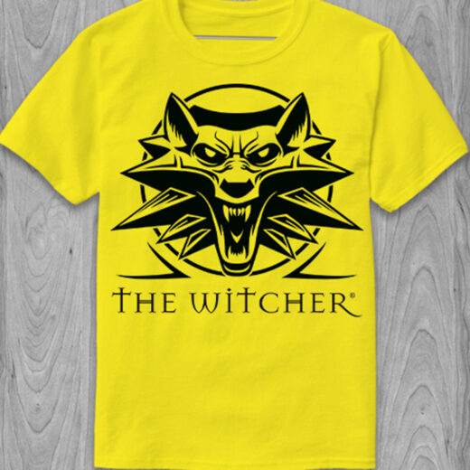 Футболка PrintBro The Witcher PG05689 Жовтий