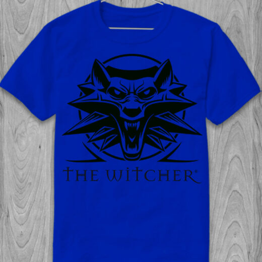 Футболка PrintBro The Witcher PG05689 Синій