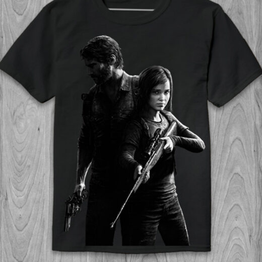 Футболка PrintBro The Last of Us Poster PG05686 Чорний
