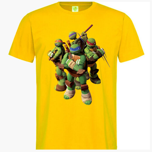 Футболка PrintBro Черепашки Ніндзя - Ninja Turtles PG05310 Жовтий