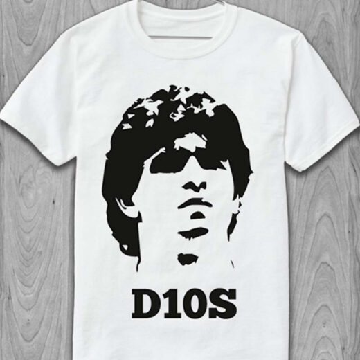 Футболка PrintBro Diego Maradona PG02999 Біла