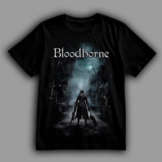 Жіноча футболка PrintBro Bloodborne. Мисливець на шляху до Ярнам PG11199