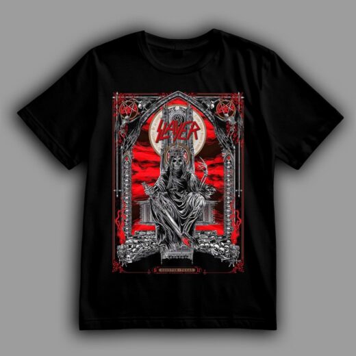 Футболка PrintBro Slayer "Death Throne"