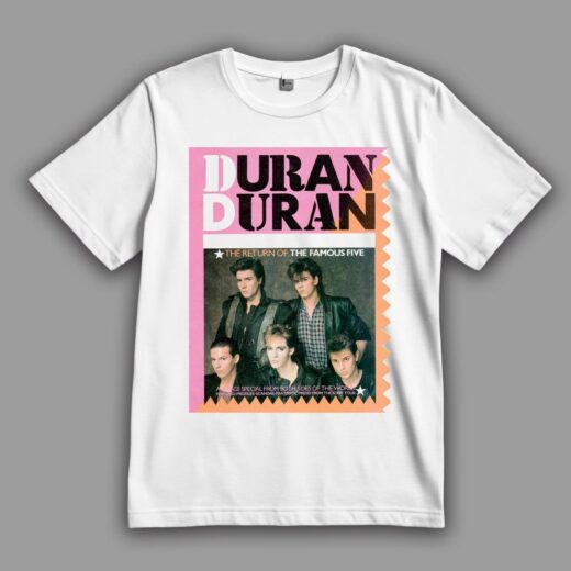 Футболка PrintBro Duran Duran "Повернення знаменитої п'ятірки"