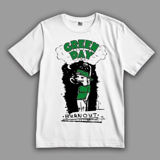 Футболка PrintBro Green Day "Burnout" PG09625