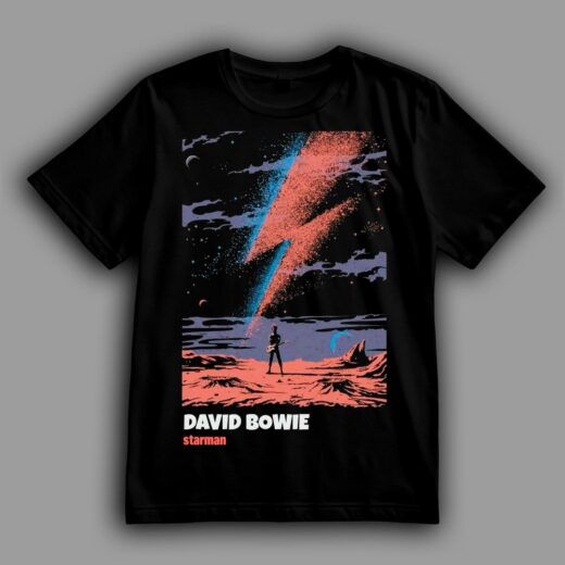 Футболка PrintBro David Bowie зірковий Девід