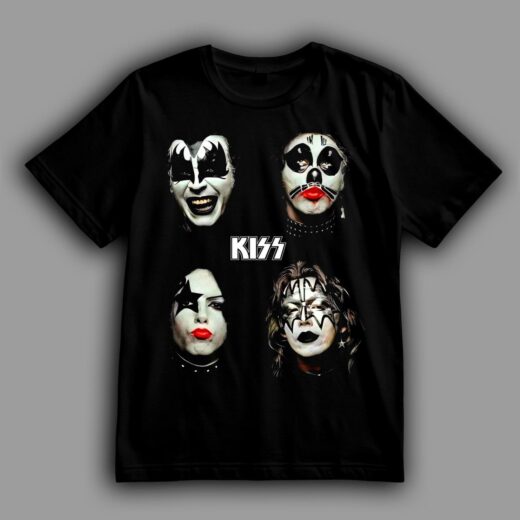 Футболка PrintBro Kiss: Демоні та Зірки