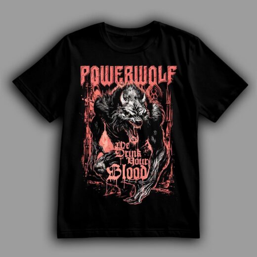 Футболка PrintBro Powerwolf Ми п'ємо твою дах! goodreclama