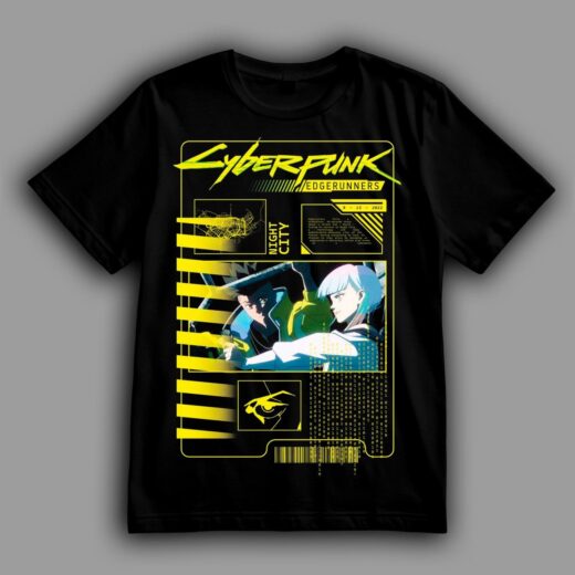 Футболка PrintBro Cyberpunk: Edgerunners PG11224