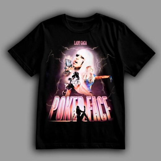 Футболка PrintBro Lady Gaga "Poker face"